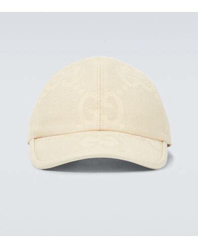 casquette gucci jumbo blanche|casquette en toile gucci.